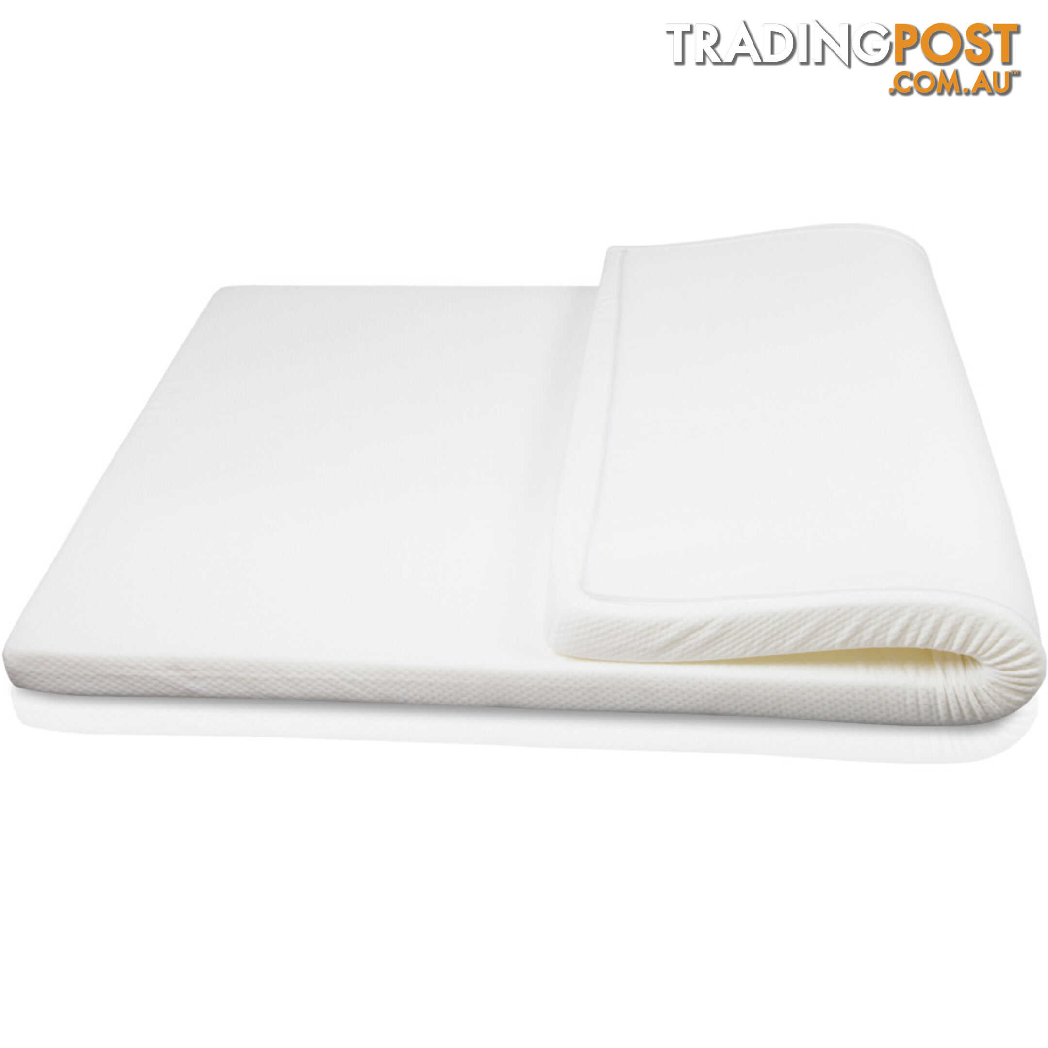 Visco Elastic Memory Foam Mattress Topper 7cm Queen