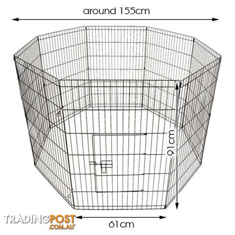 8 Panels Pet Dog Exercise Playpen