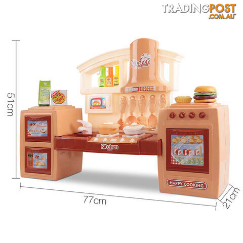 Kitchen Pretend Play Set Orange