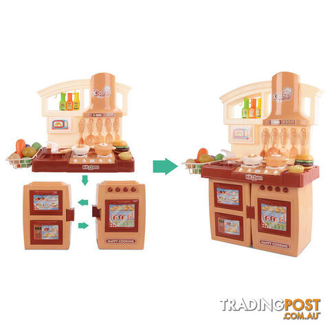 Kitchen Pretend Play Set Orange