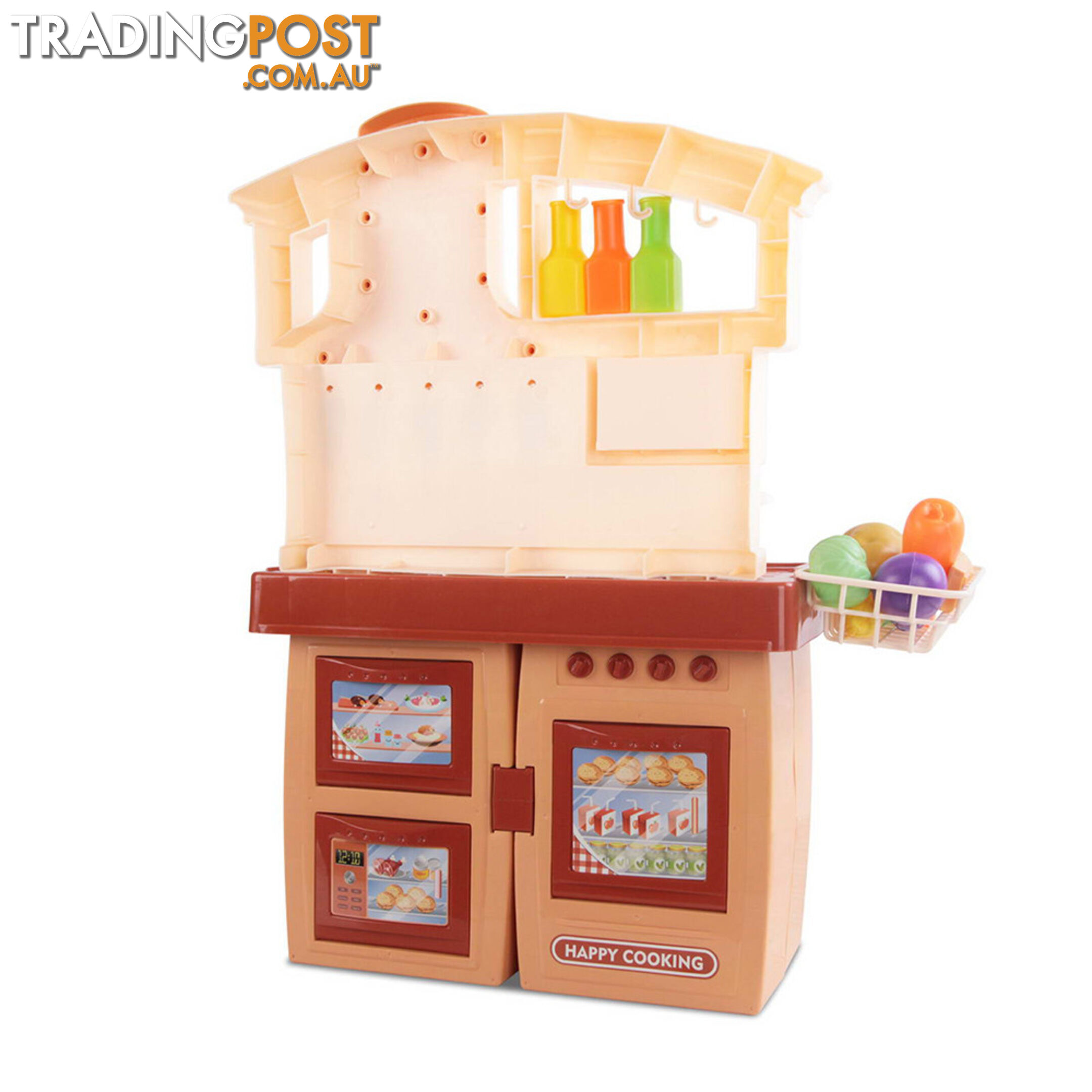 Kitchen Pretend Play Set Orange