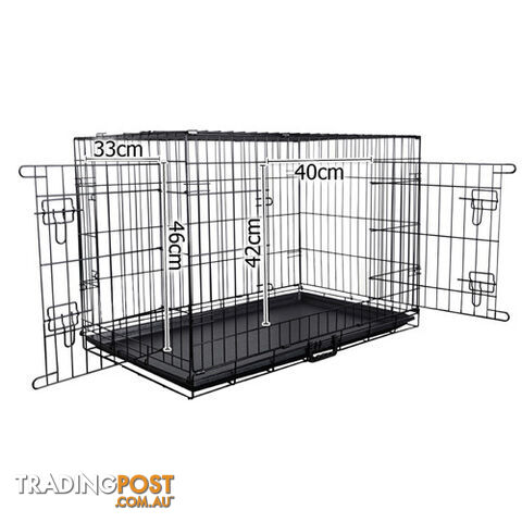 36 Inch Metal Collapsible Dog Cage