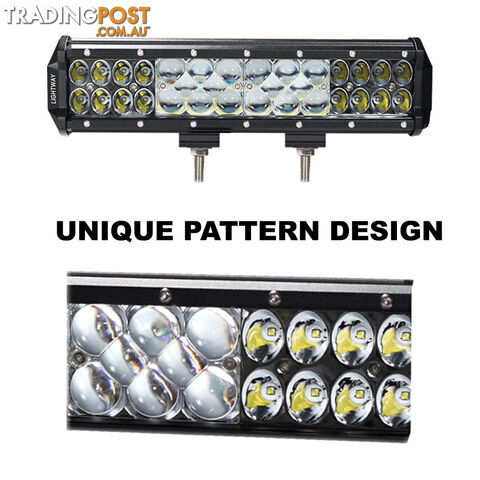 12inch 224W LED Light Bar Flood Spot Combo Work Driving Lamp SUV ATV 4WD Unique