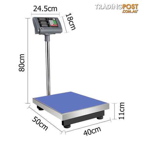 Electronic Computing Platform Digital Scale 150kg - photo 2 of 8