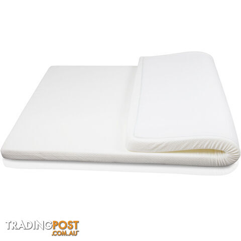 Visco Elastic Memory Foam Mattress Topper 8cm Double