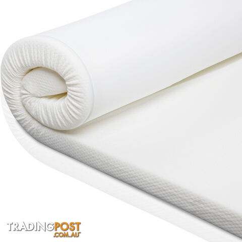 Visco Elastic Memory Foam Mattress Topper 8cm Double