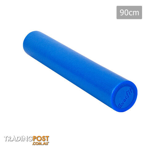 Yoga Gym Pilates EPE Stick Foam Roller White 45 x 15cm