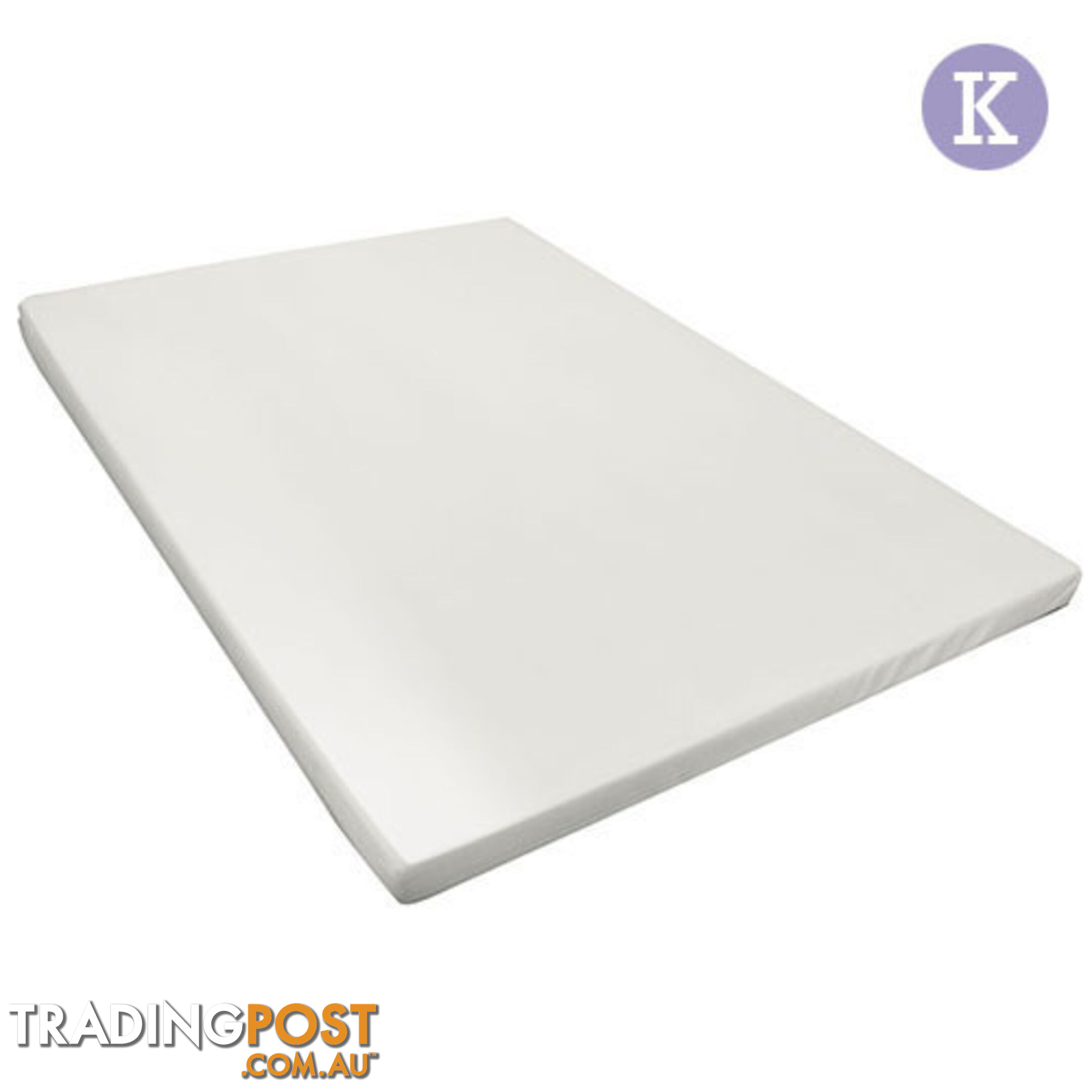 Visco Elastic Memory Foam Mattress Topper 8cm Single