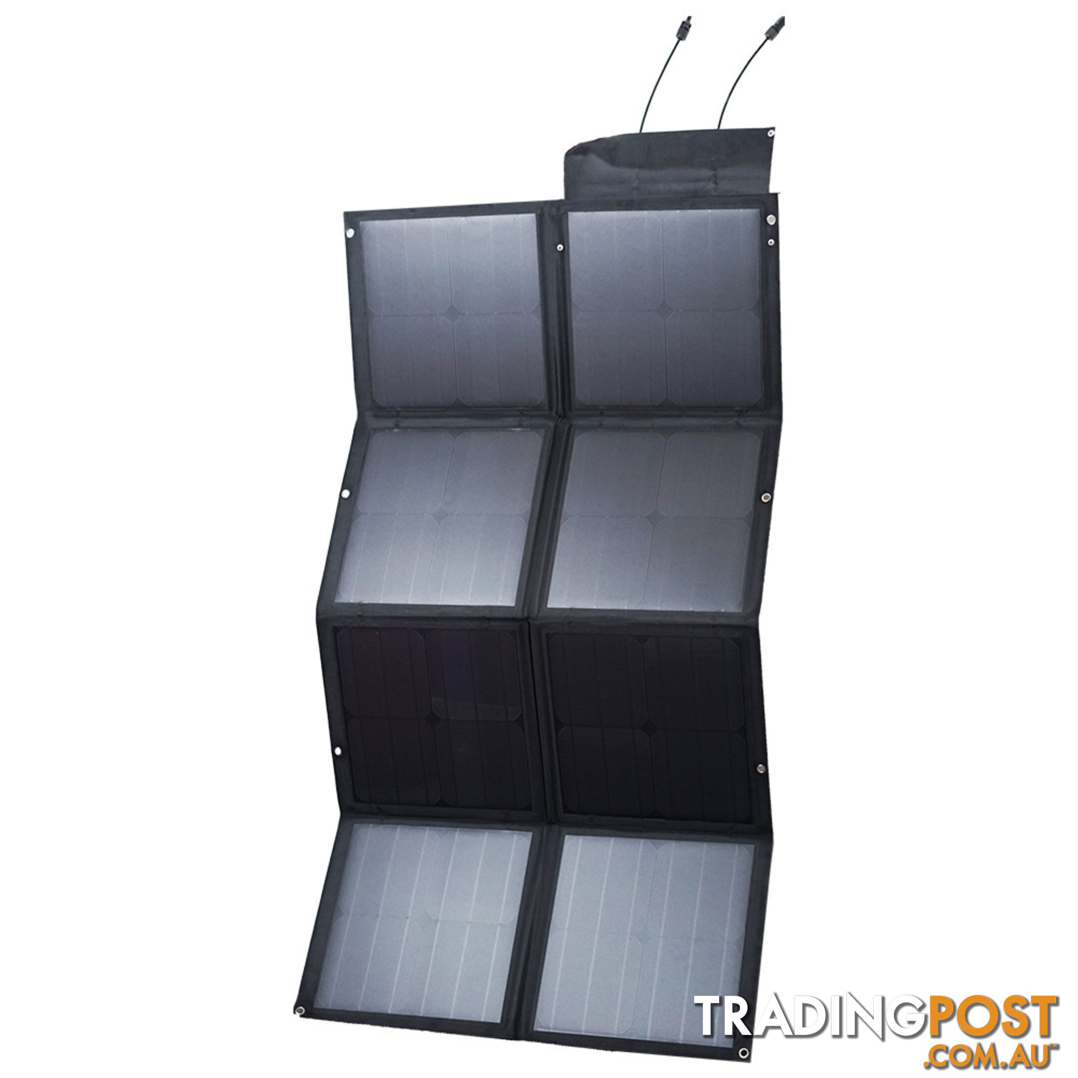 12V 120W Black Silicon Solar Panel Foldable Generator Power Mono Charging Kit