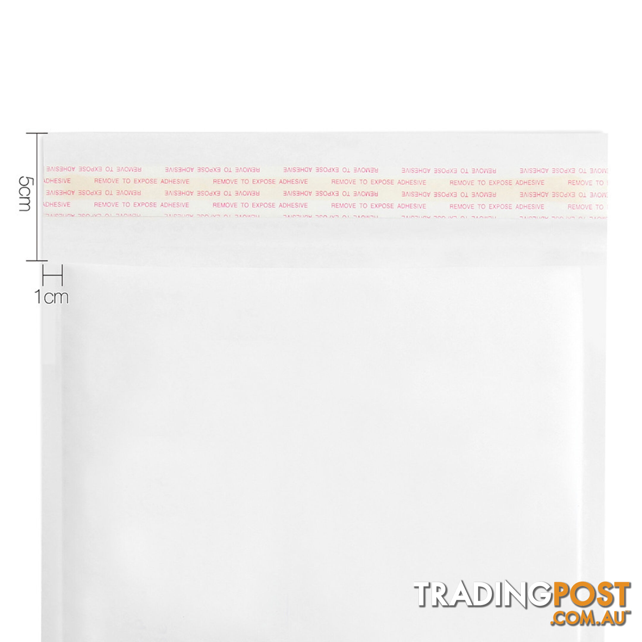 Set of 200 Poly Mailer Bags - 225 x 330mm