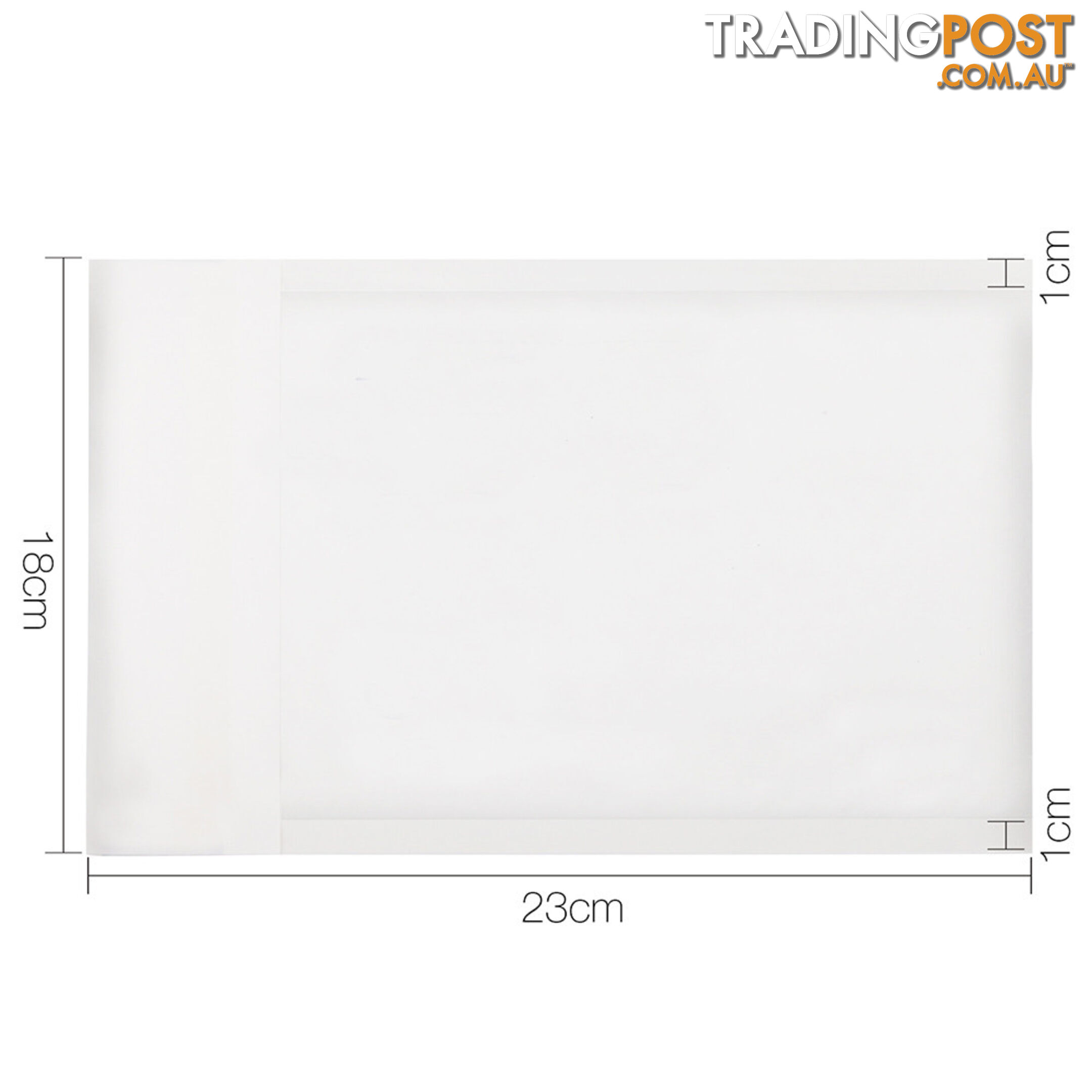 Set of 200 Poly Mailer Bags - 225 x 330mm