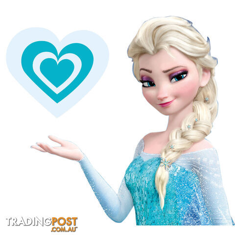 Frozen Elsa Wall Stickers - Totally Movable and Reusable