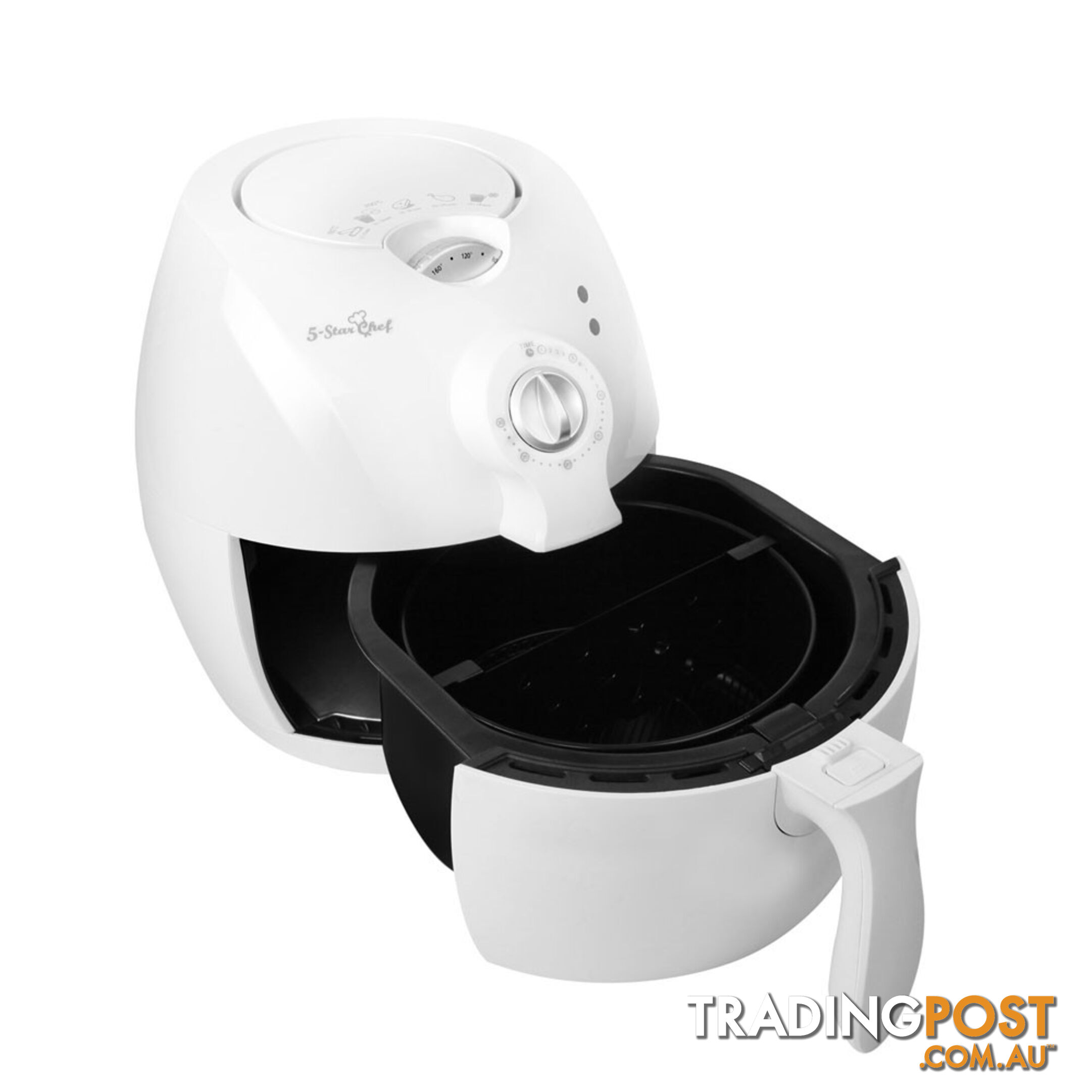 5 Star Chef Oil-Less Air Fryer 2.2L - White