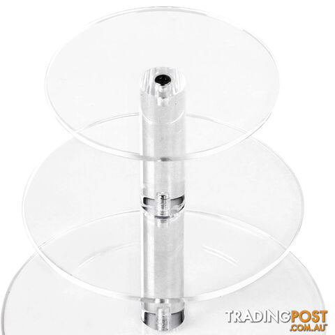 5 Tier Clear Acrylic Cake Stand 41CM - photo 4 of 6