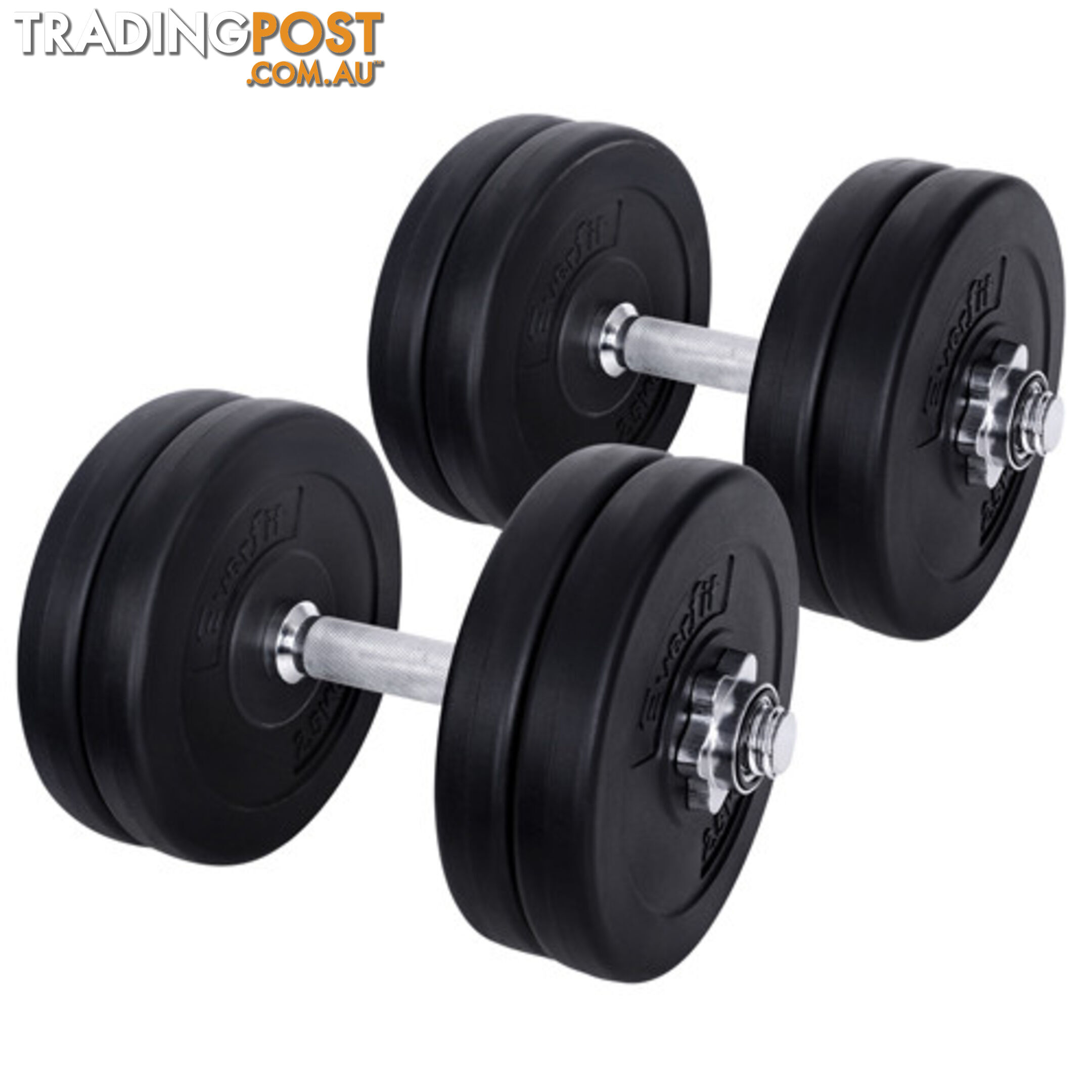 25kg Fitness Gym Exercise Dumbbell Set