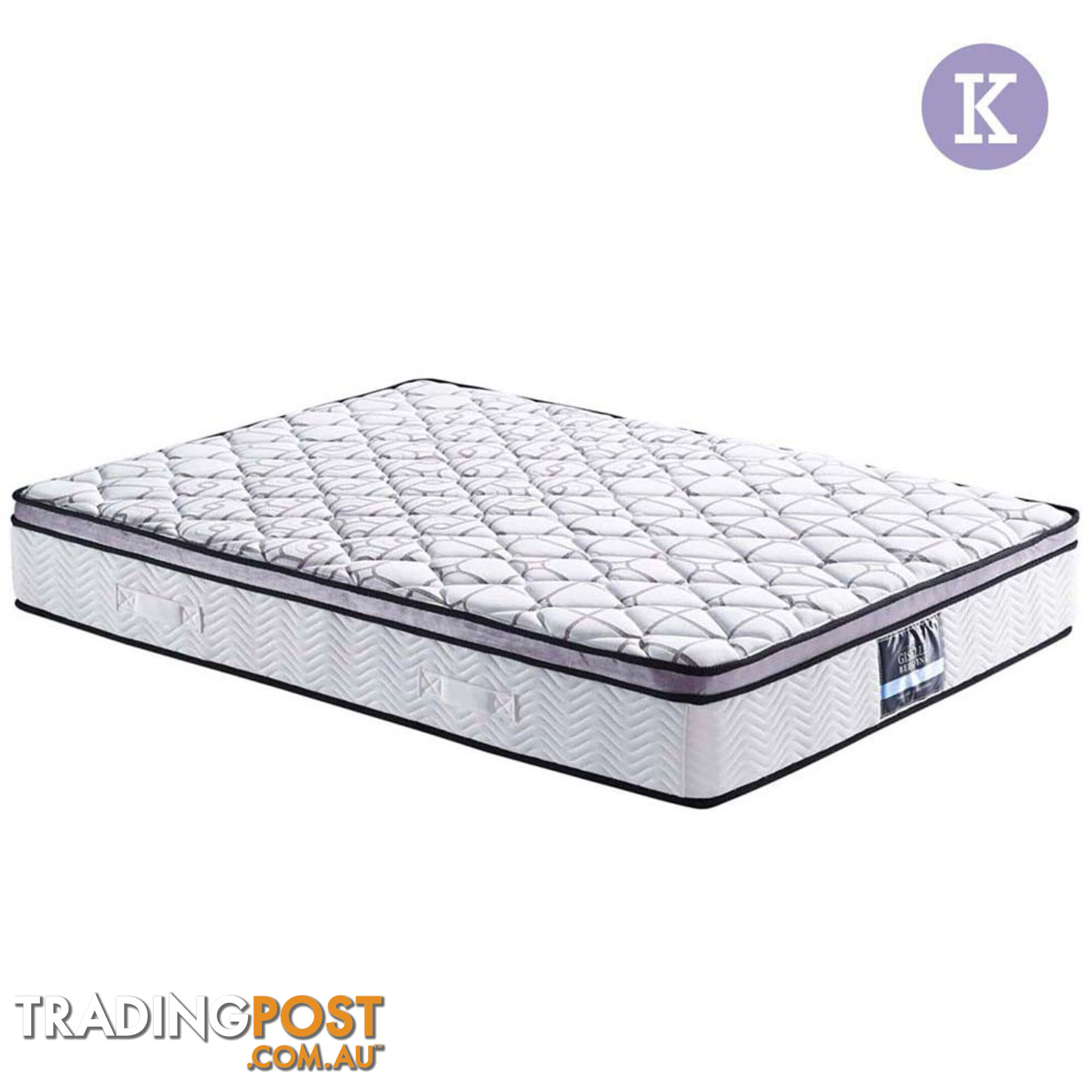 Cool Gel Memory Foam Euro Top Pocket Spring Mattress King