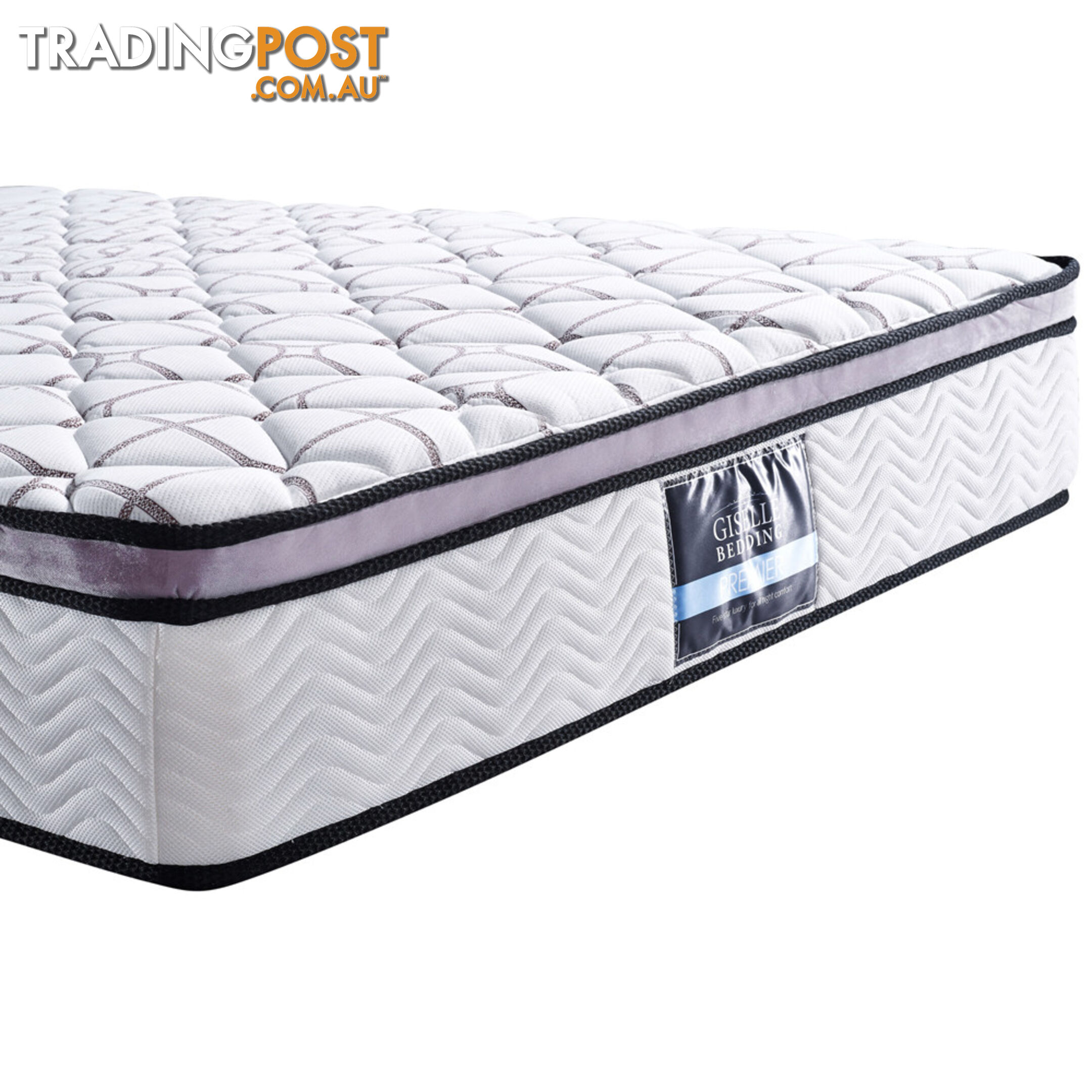 Cool Gel Memory Foam Euro Top Pocket Spring Mattress King