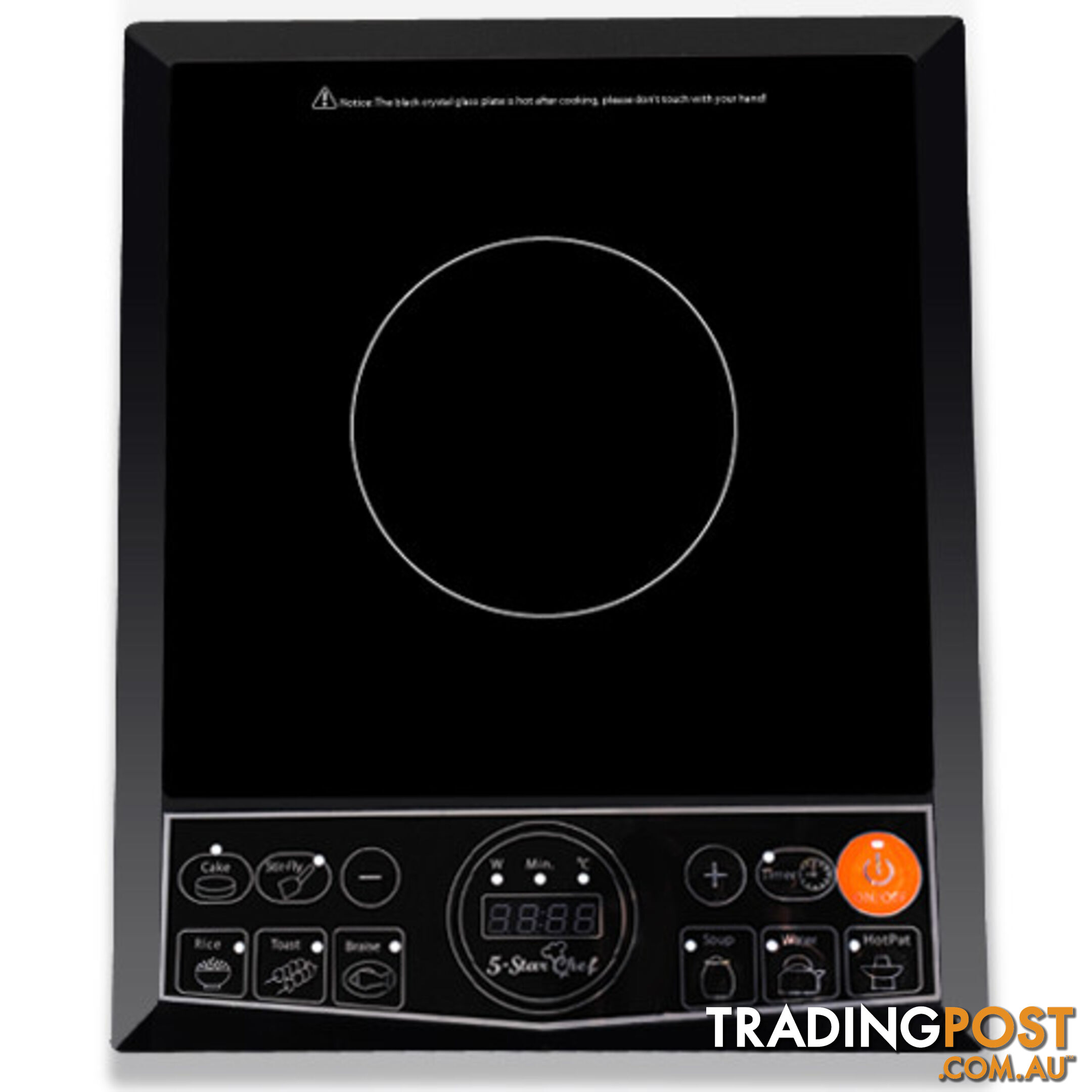 5 Star Chef Induction Cooktop Portable Single