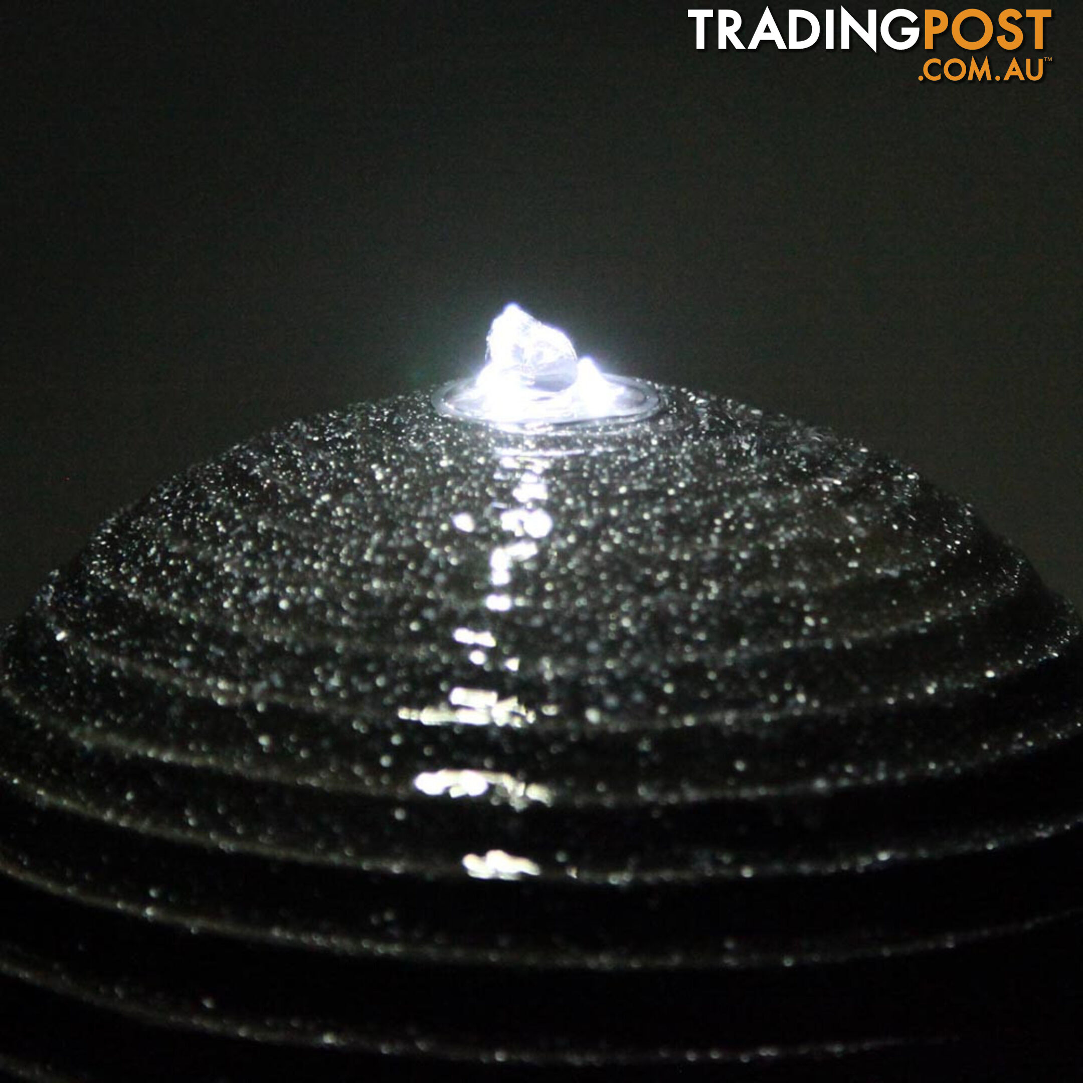 Solar Fountain with LED Lights