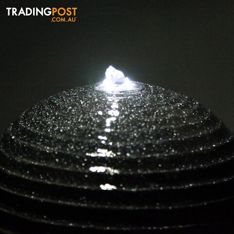 Solar Fountain with LED Lights