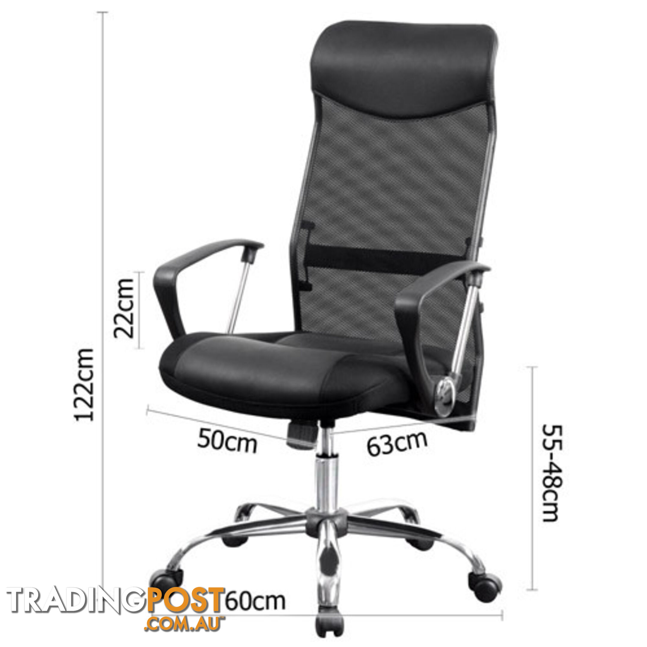 Executive Mesh Office Computer Chair Black