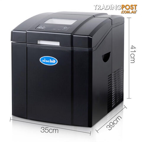 Portable Ice Cube Maker Machine Silver 3.2L - photo 2 of 10
