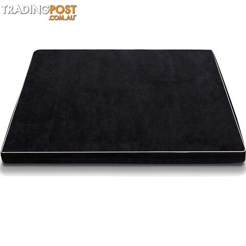 Pet Dog Anti Skid Sleep Memory Foam Mattress Bed Medium Black