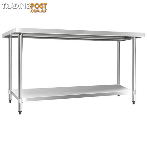 304 Stainless Steel Kitchen Work Bench Table 1524mm