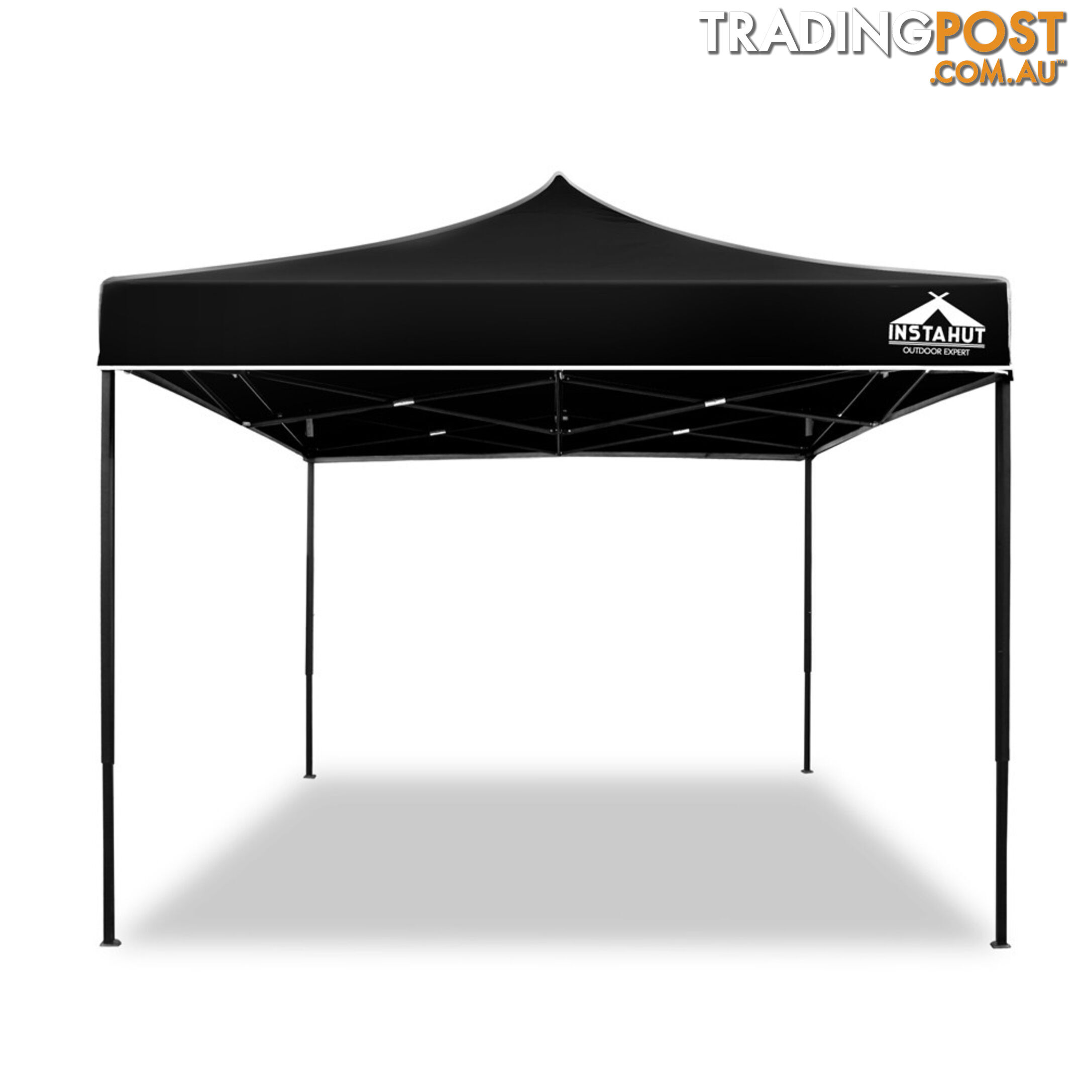 3x3 Pop Up Gazebo Hut with Sandbags Black