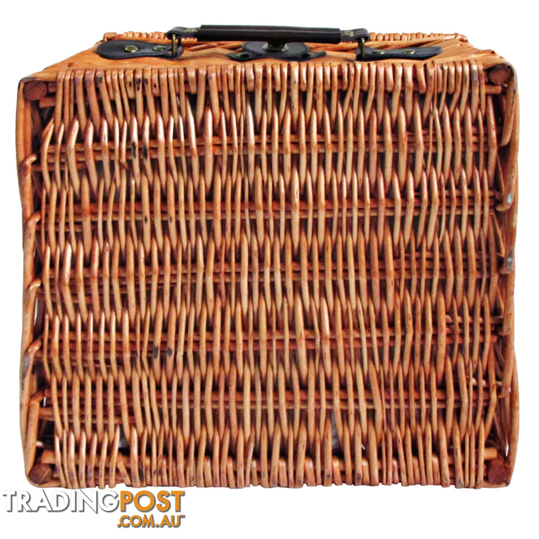 2 Person Picnic Basket Set w/ Cooler Bag Blanket