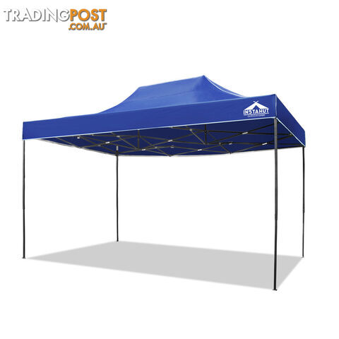 INSTAHUT 4.5X3 Pop Up Gazebo  - Blue