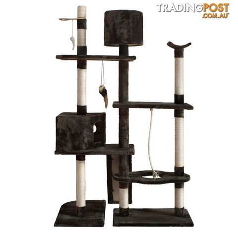 Large Cat Tree 170cm Dark Grey - photo 4 of 10