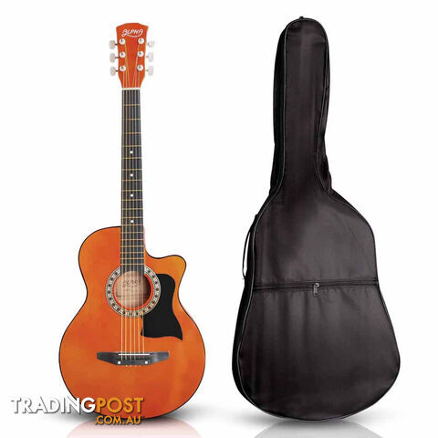 Acoustic Cutaway Steel-Stringed Guitar 38