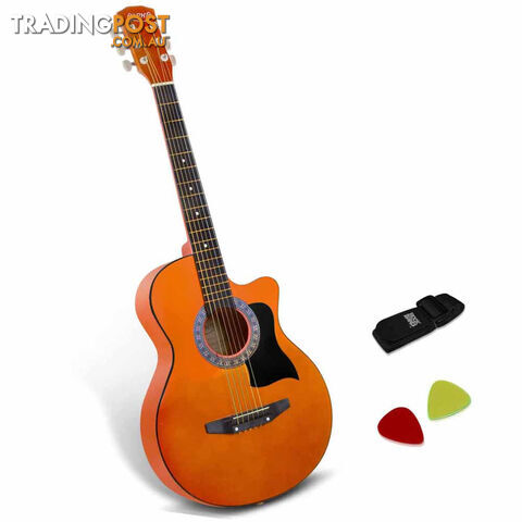 Acoustic Cutaway Steel-Stringed Guitar 38