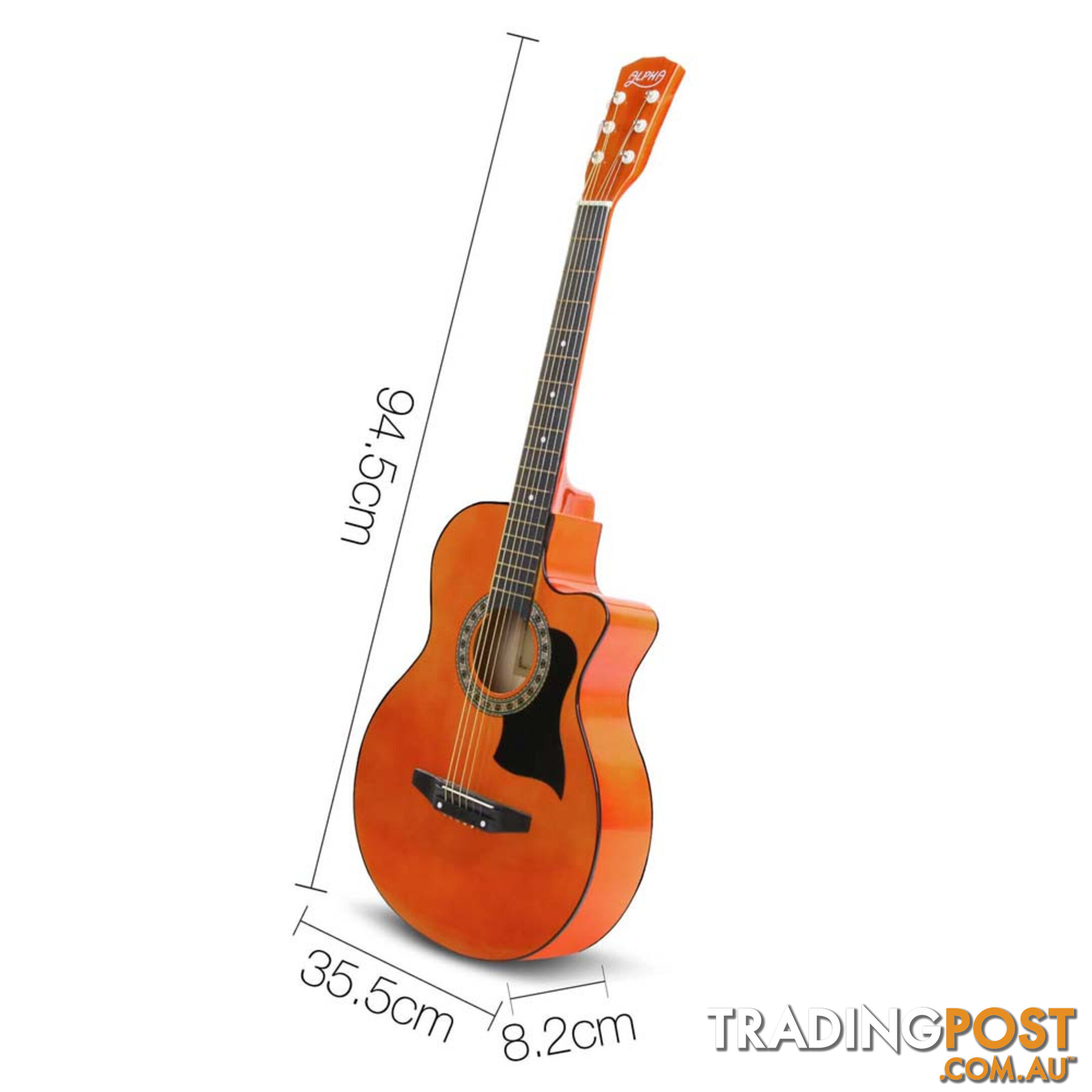 Acoustic Cutaway Steel-Stringed Guitar 38