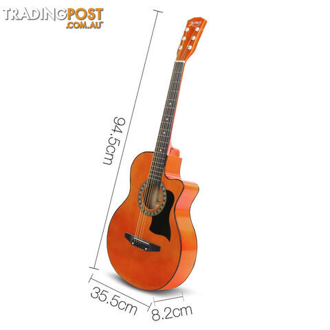 Acoustic Cutaway Steel-Stringed Guitar 38