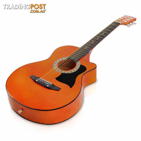 Acoustic Cutaway Steel-Stringed Guitar 38