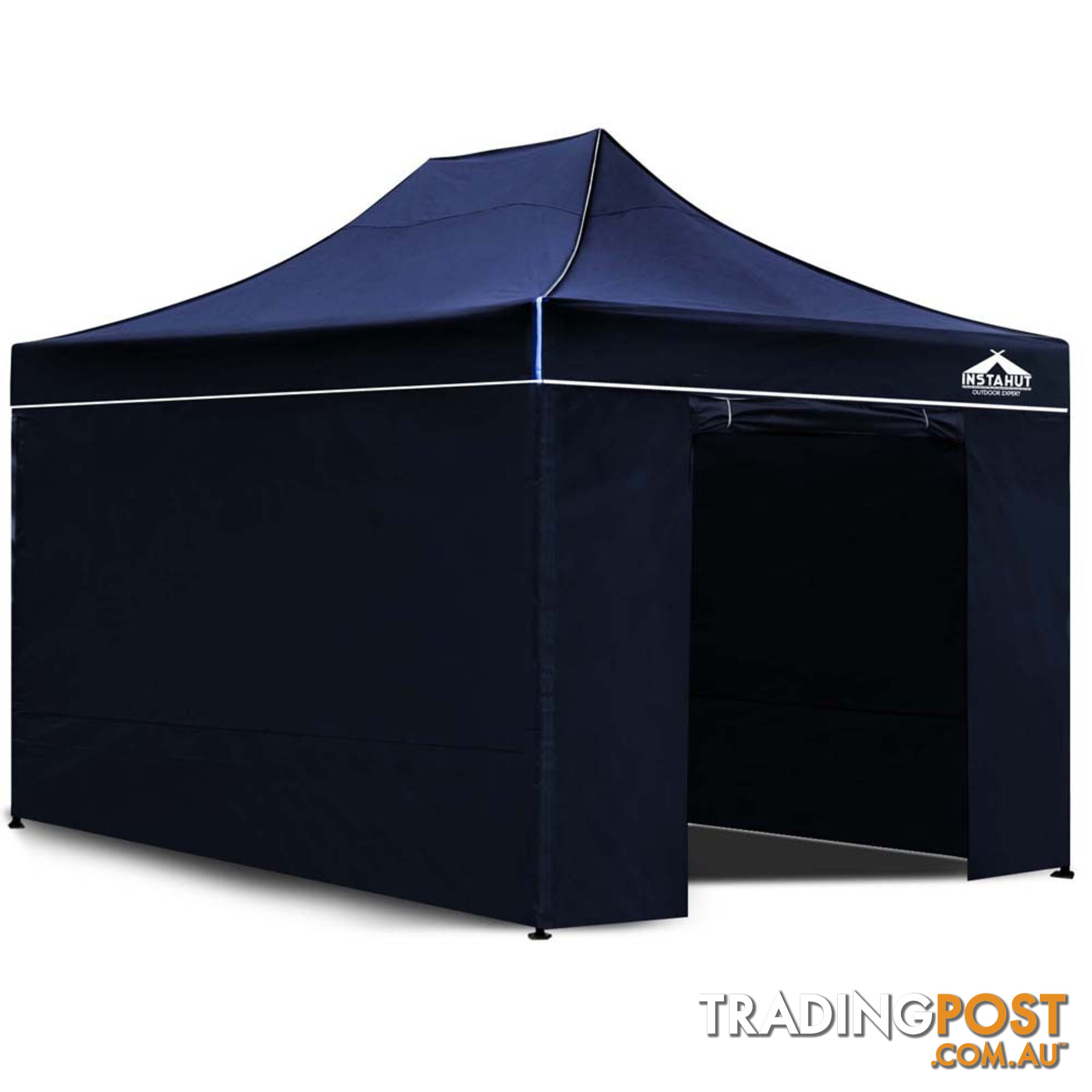 3x4.5 Pop Up Gazebo Hut with Sandbags Navy