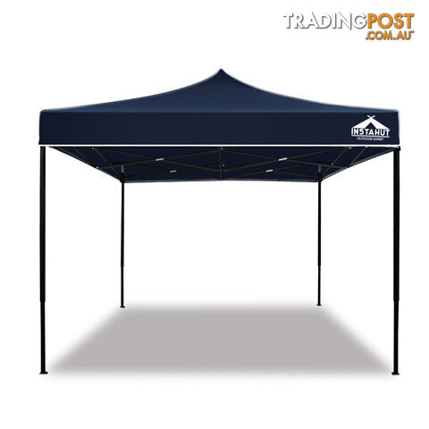 3x4.5 Pop Up Gazebo Hut with Sandbags Navy