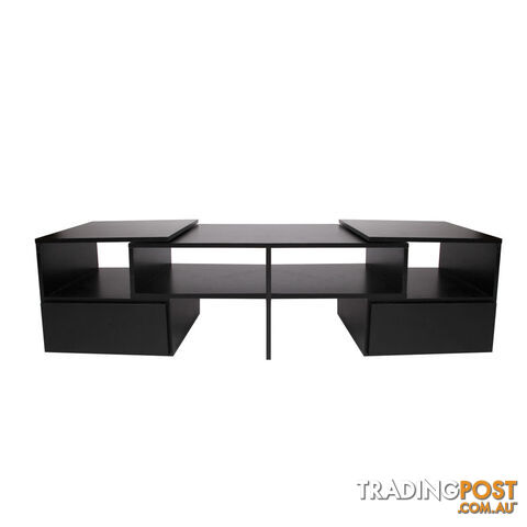 TV Stand Entertainment Unit Adjustable Cabinet White - photo 3 of 8