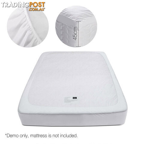 Duck Feather & Down Pillowtop Matress Topper - Single