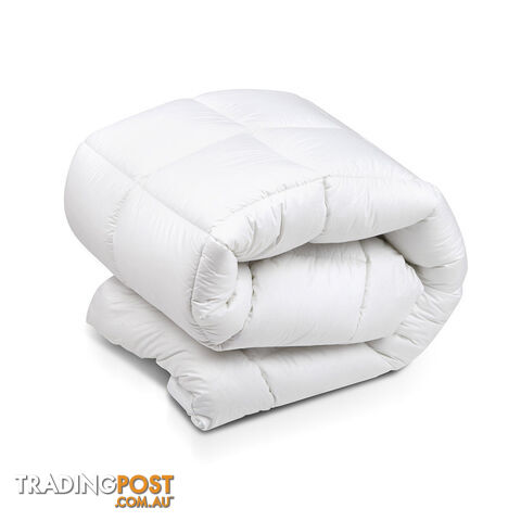 Duck Feather & Down Pillowtop Matress Topper - Single