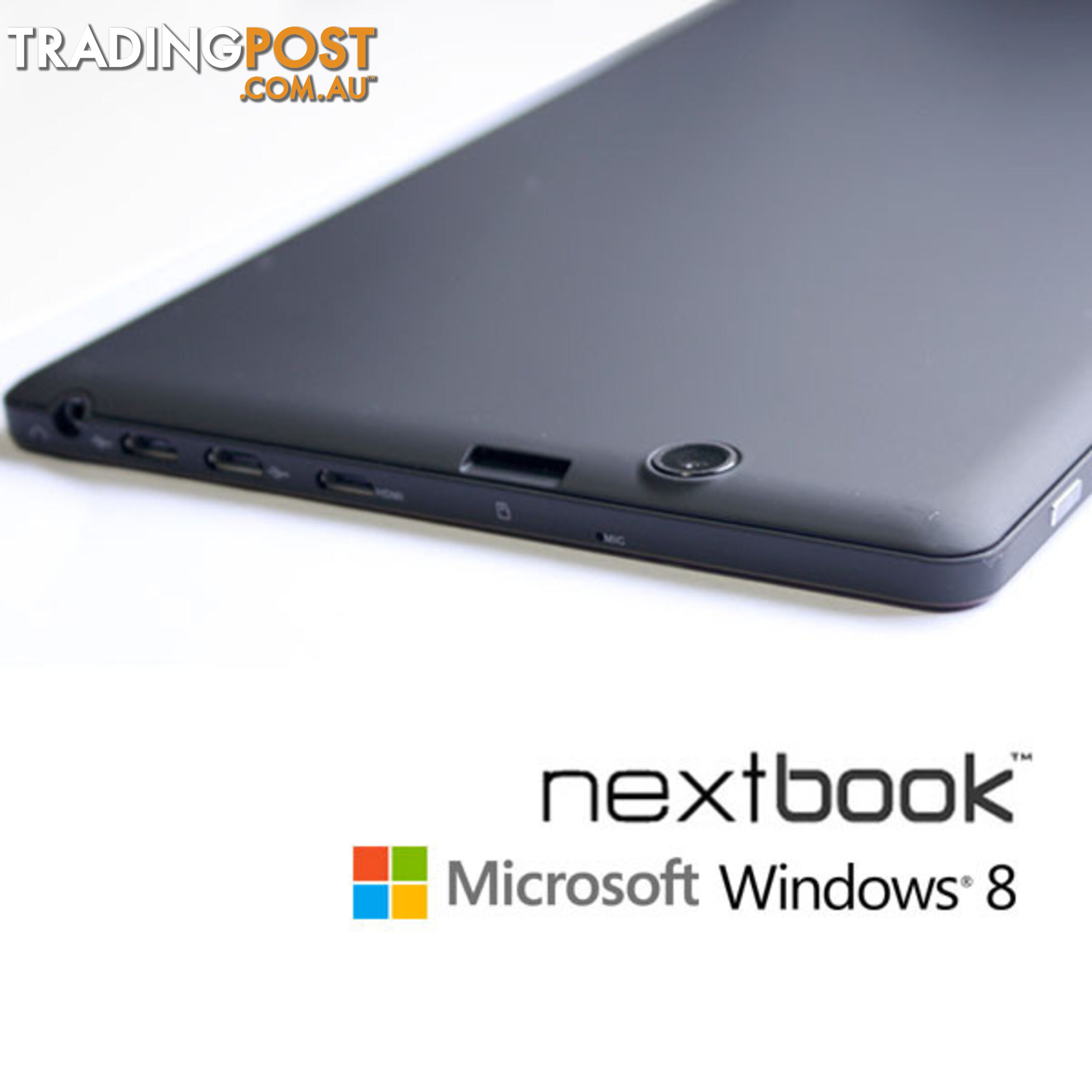 Nextbook 10.1 Inch 32G/Windows 8.1 with Bing/Quad Core with HDMI Output Tablet PC (M1012BCP)  Refurbished