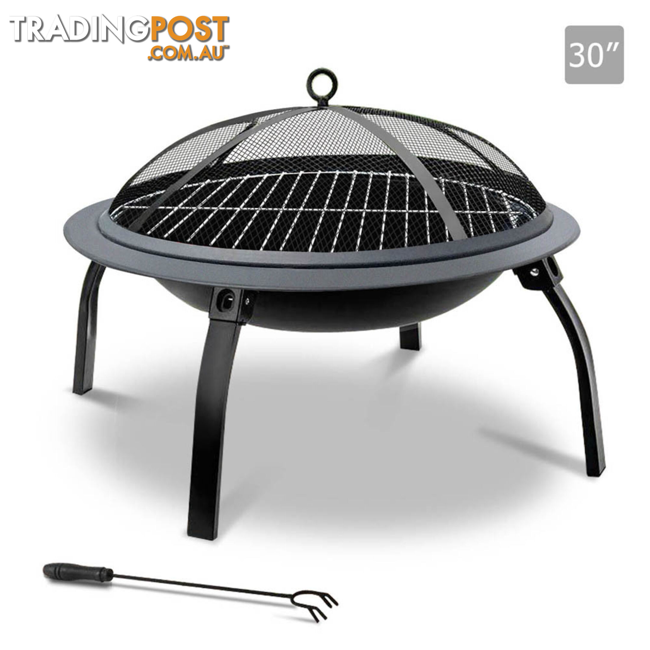 30 Inch Portable Fire Pit