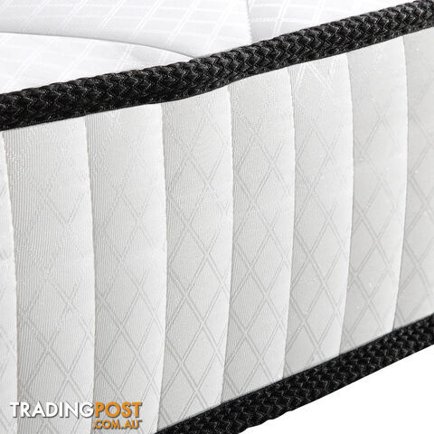 High Density Foam Pocket Spring Mattress 21cm King Single