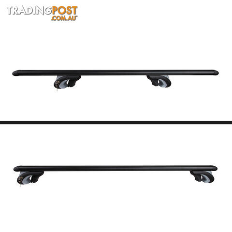 Universal Roof Racks Cross Bars 135cm Lockable