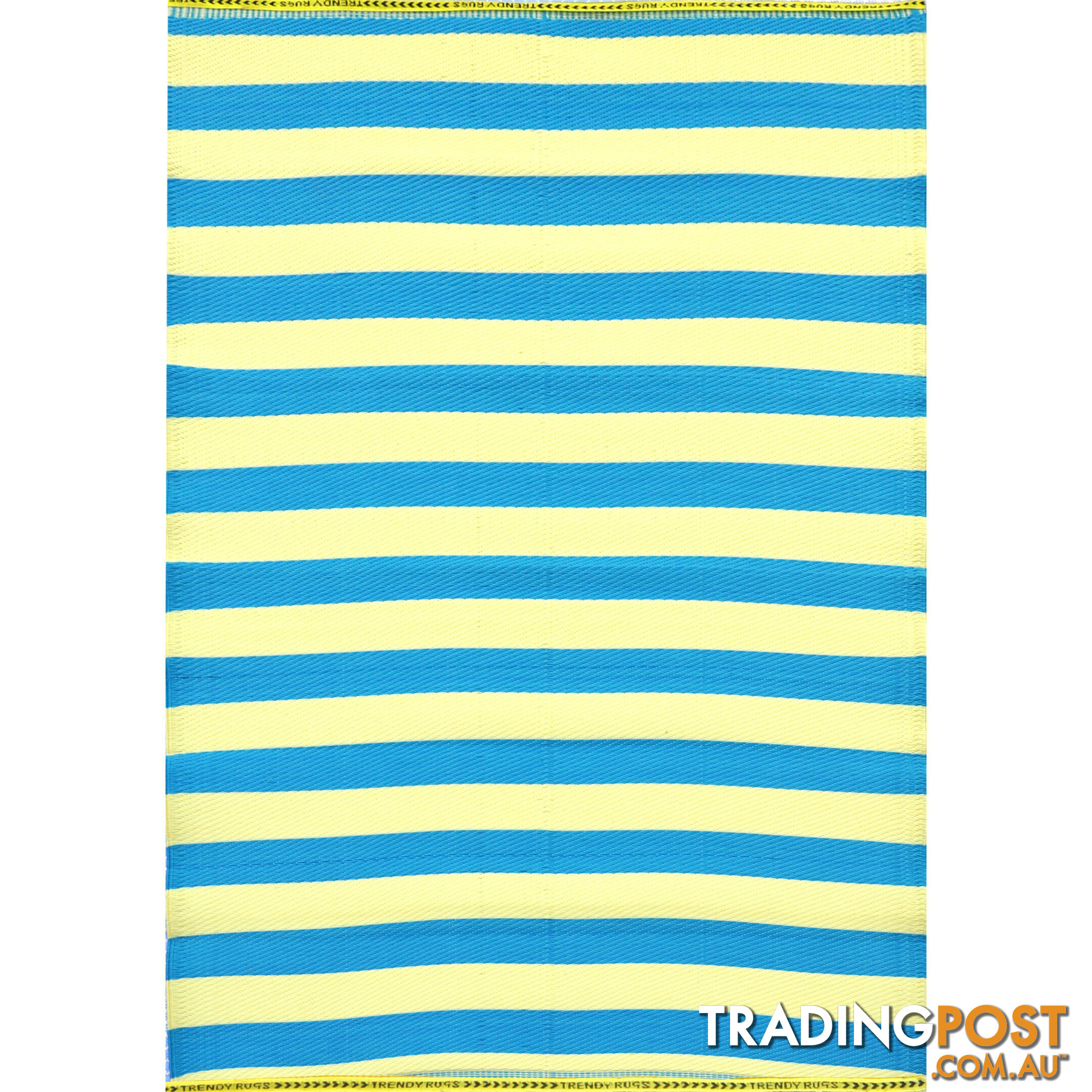 STRIPES Rug Green & Cream 150x240cm