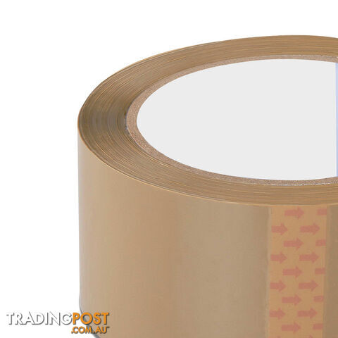 108 Rolls Packing Tape - 48mm x 75m - Brown