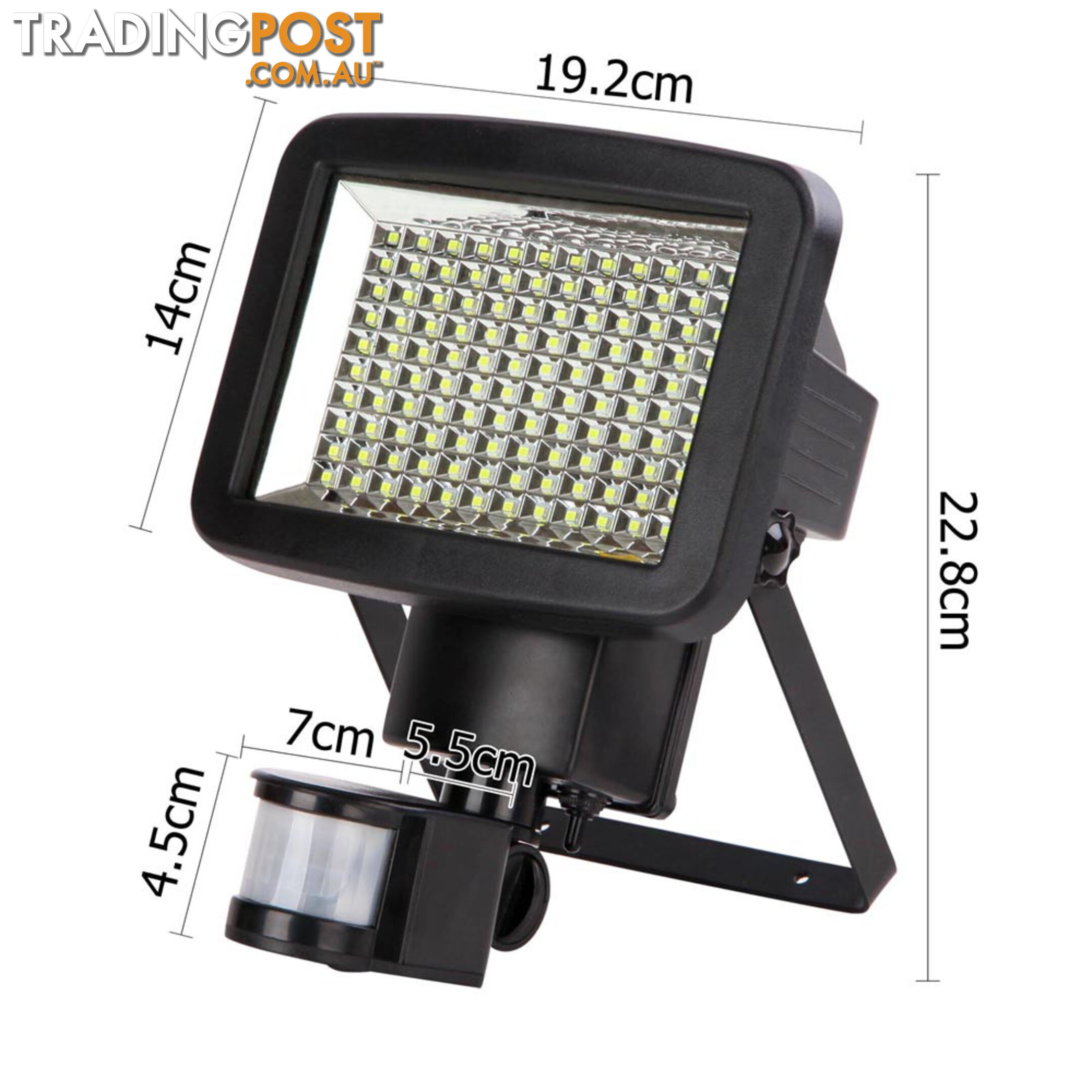 120 LED Solar Sensor Outdoor Light