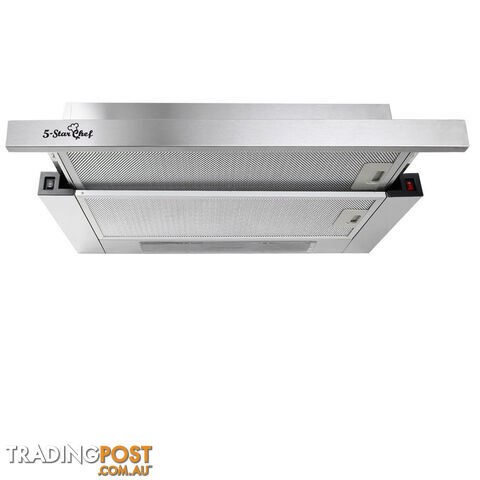 5 Star Chef Slide Out Range Hood 60cm